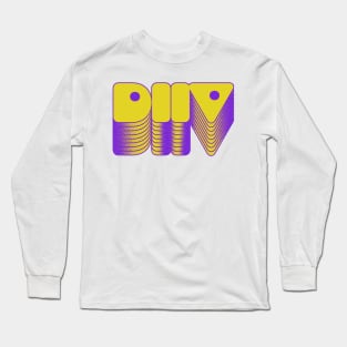 DIIV ≥ ≤  Original  Retro Fan Artwork Long Sleeve T-Shirt